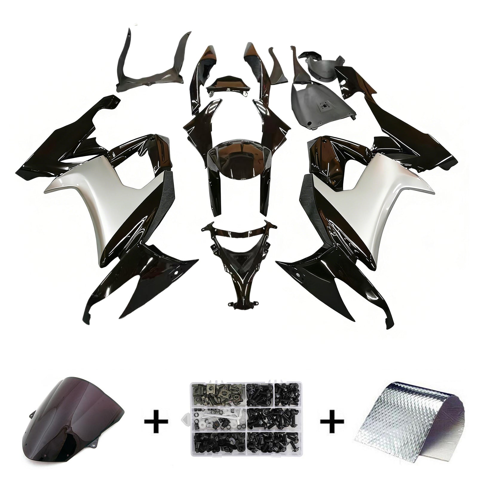 Kawasaki ZX10R 2008-2010 Fairing Kit Bodywork Plastic ABS