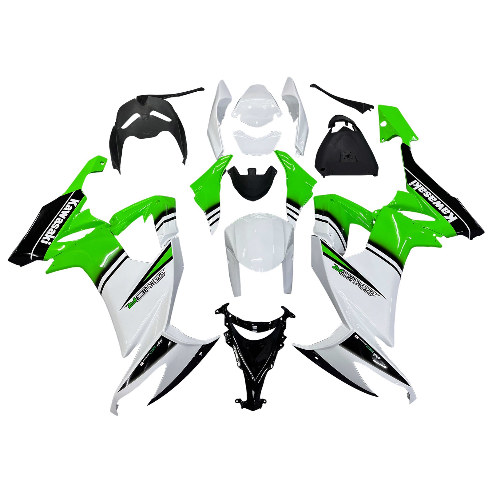 Kawasaki ZX10R 2008-2010 Fairing Kit Bodywork Plastic ABS