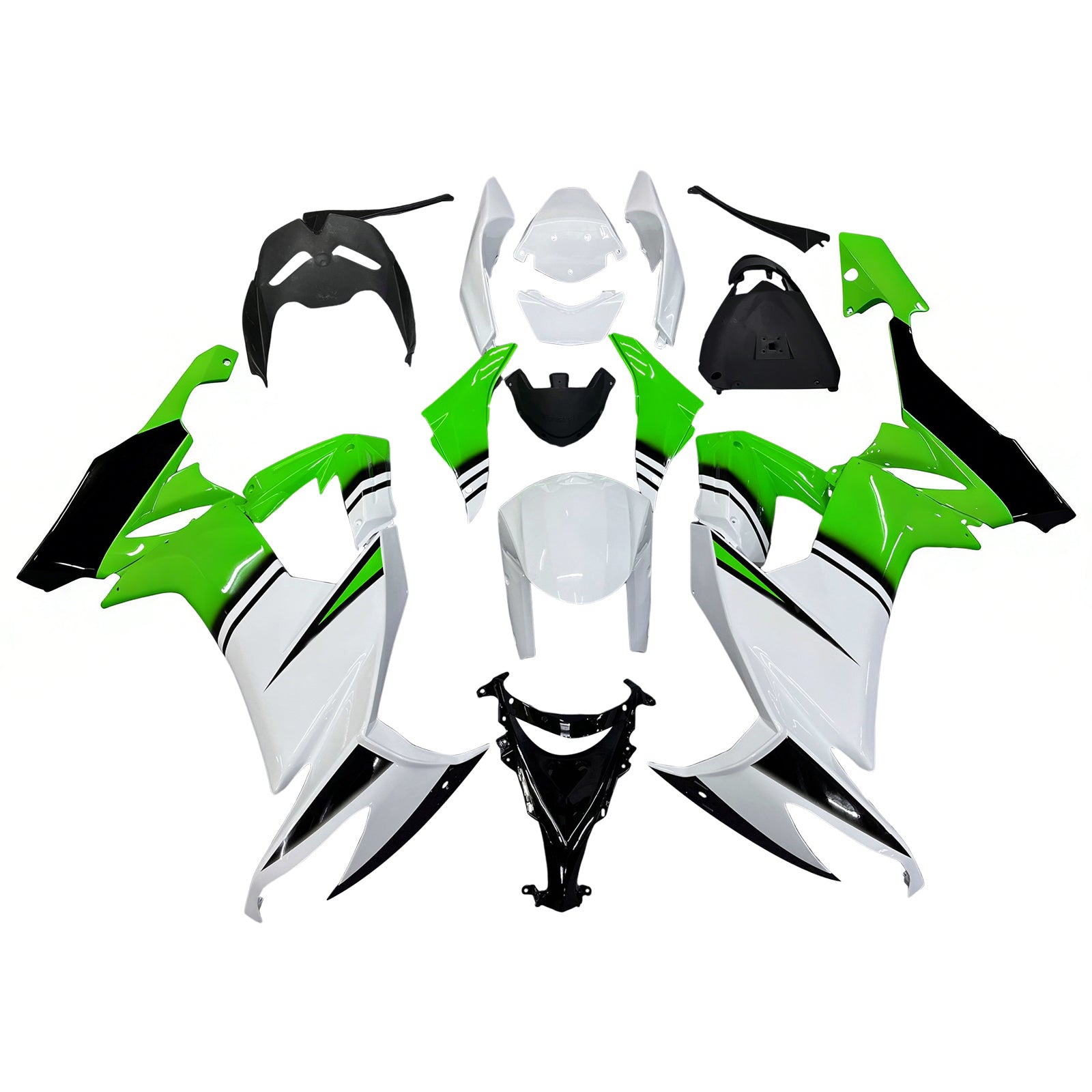 Kawasaki ZX10R 2008-2010 Fairing Kit Bodywork Plastic ABS