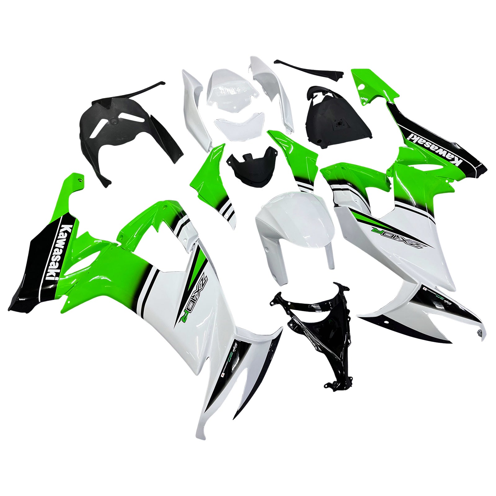 Kawasaki ZX10R 2008-2010 Fairing Kit Bodywork Plastic ABS