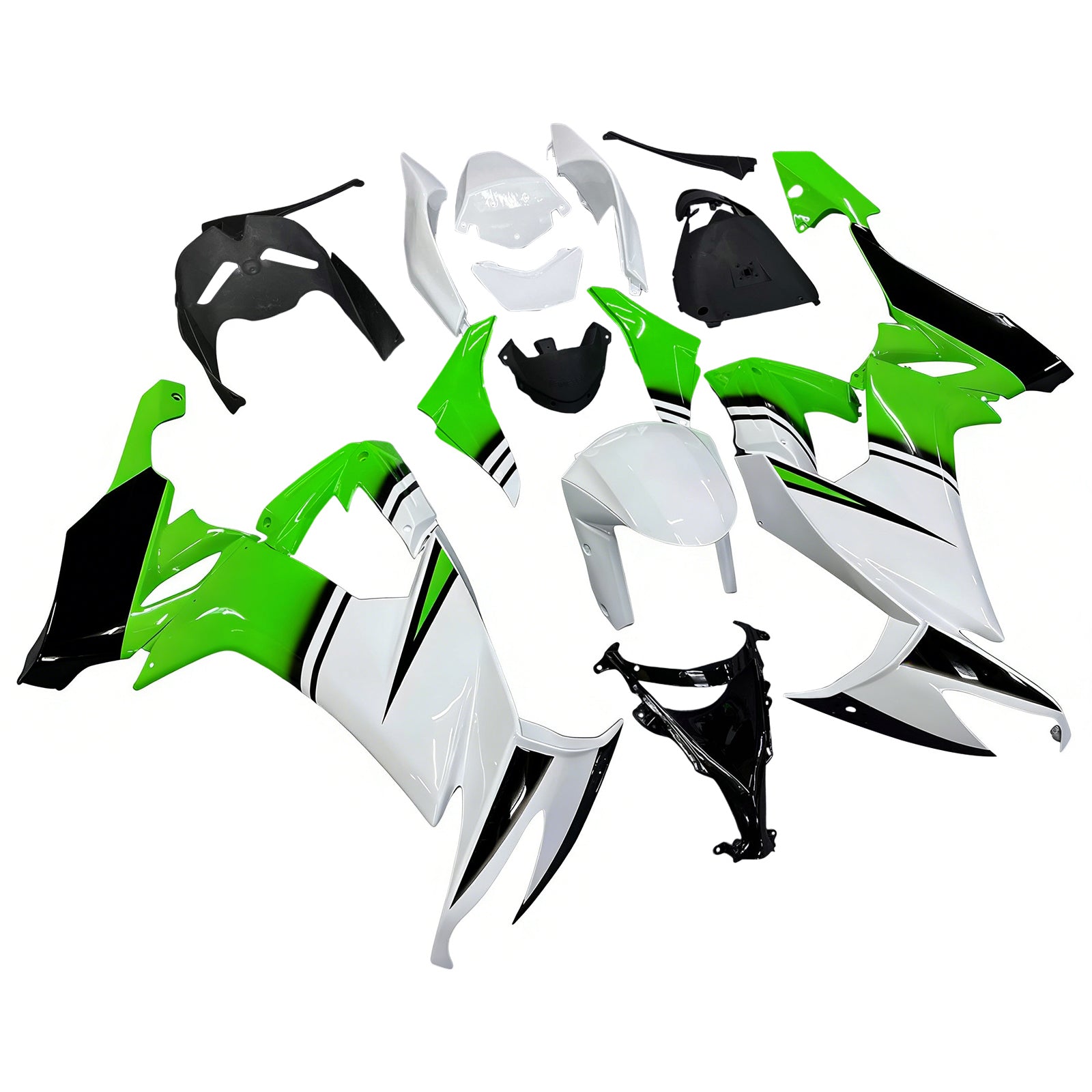 Kawasaki ZX10R 2008-2010 Fairing Kit Bodywork Plastic ABS