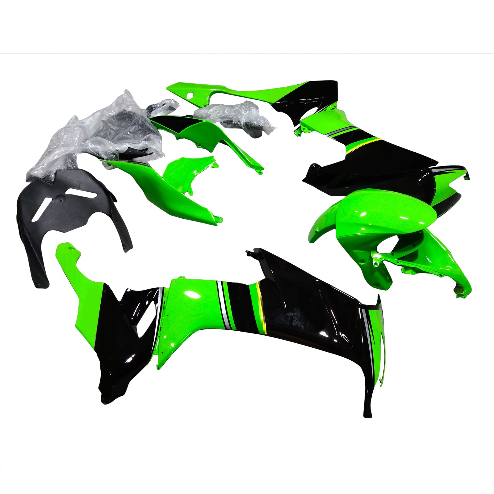 Kawasaki ZX10R 2008-2010 Fairing Kit Bodywork Plastic ABS
