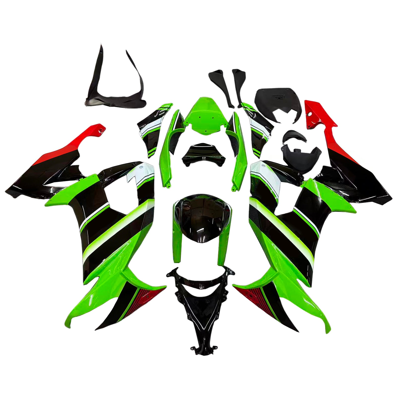 Kawasaki ZX10R 2008-2010 Fairing Kit Bodywork Plastic ABS