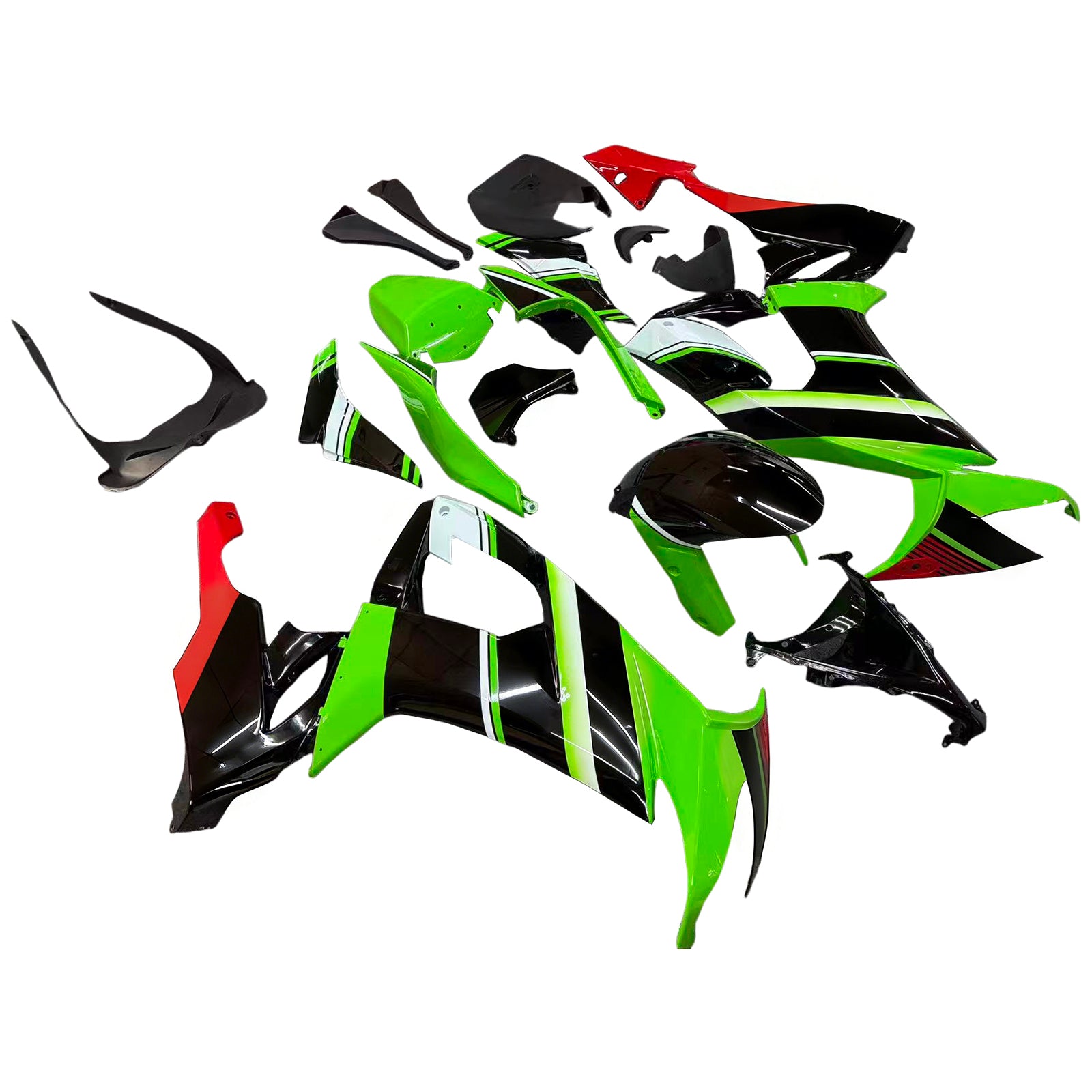 Kawasaki ZX10R 2008-2010 Fairing Kit Bodywork Plastic ABS