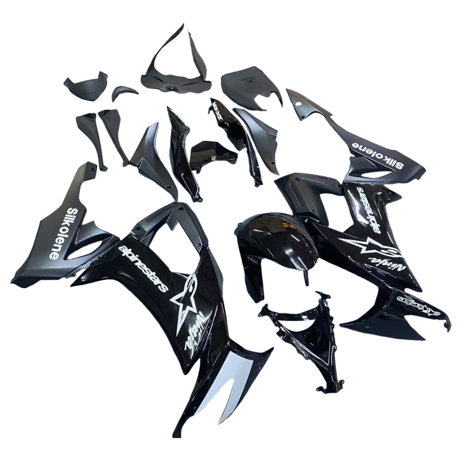Kawasaki ZX10R 2008-2010 Fairing Kit Bodywork Plastic ABS