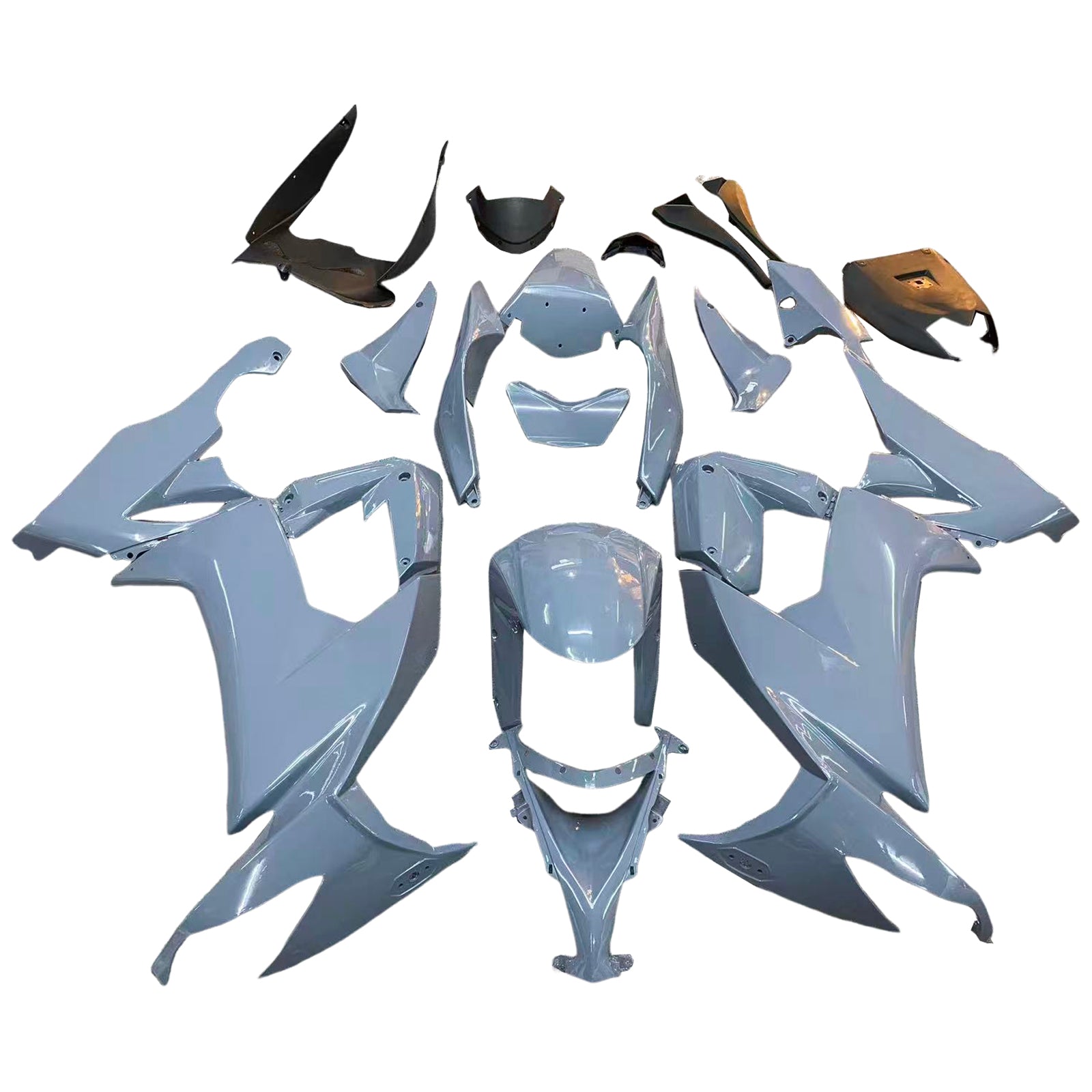 Injection Fairing Kit Bodywork Plastic ABS fit For Kawasaki ZX10R 2008-2010