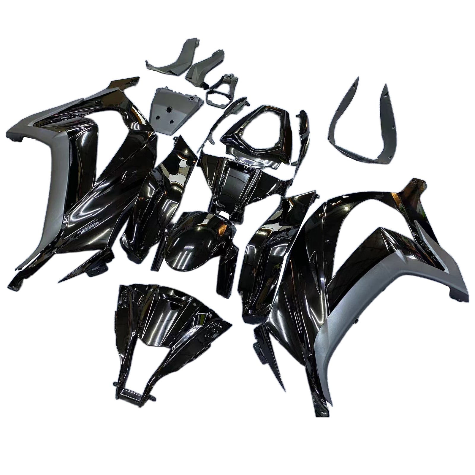 Injection Fairing Kit Bodywork Plastic ABS fit For Kawasaki ZX10R 2011-2015