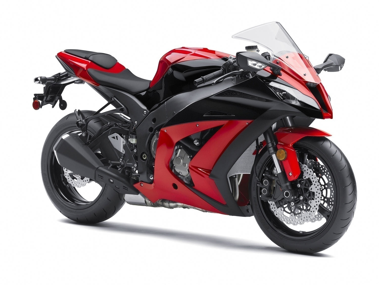 Fairings 2011-2015 Plastics Kawasaki ZX10R Ninja Red Generic
