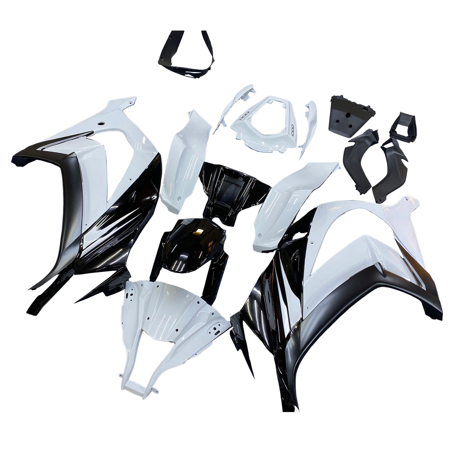Fairings 2011-2015 Plastics Kawasaki ZX10R Ninja White ZX10R Generic
