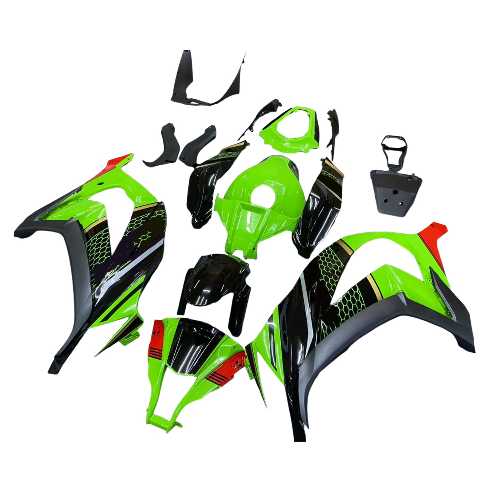 Kawasaki ZX10R 2011-2015 Fairing Kit Bodywork Plastic ABS