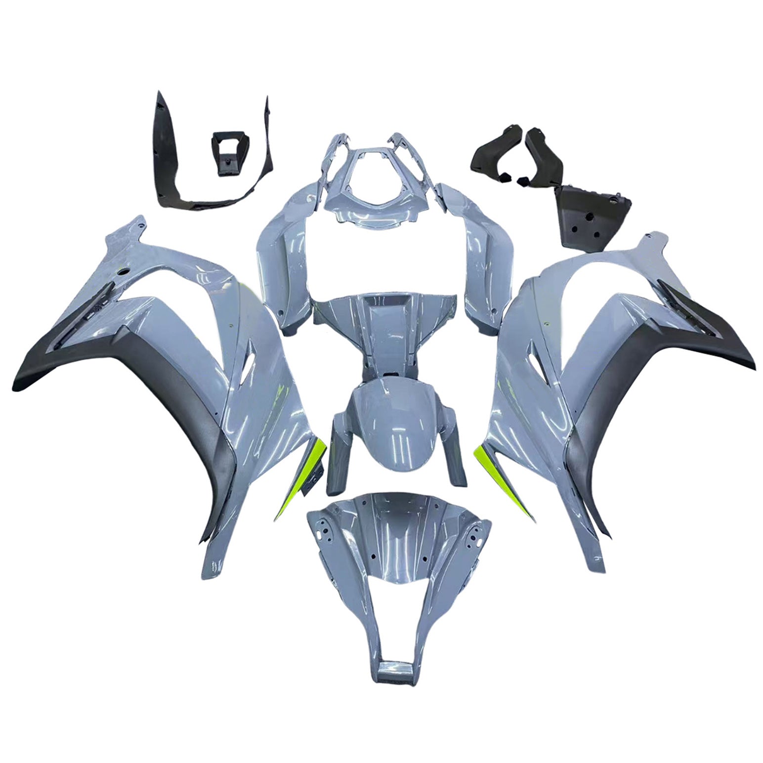 Injection Fairing Kit Bodywork Plastic ABS fit For Kawasaki ZX10R 2011-2015