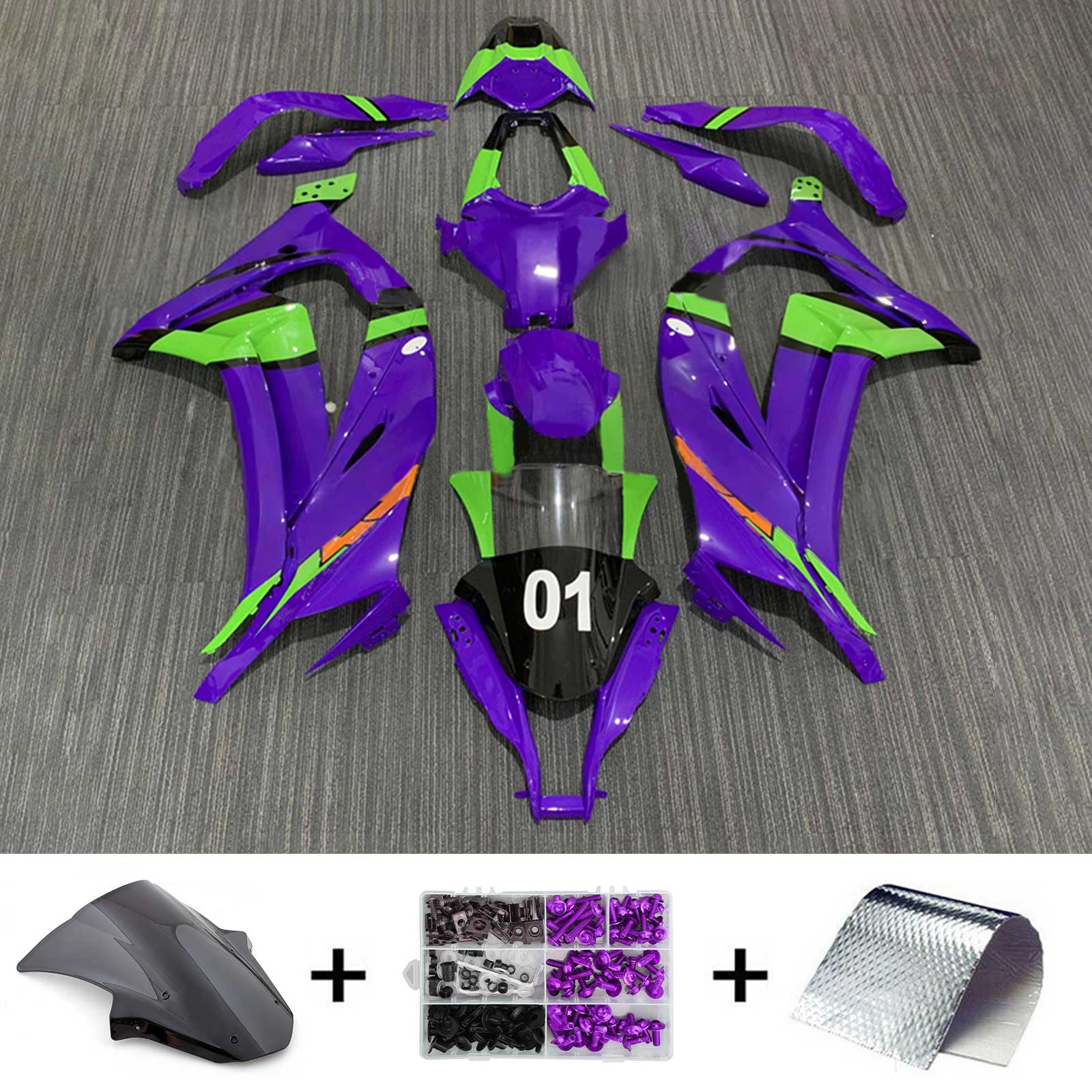 Kit Carenado Kawasaki ZX10R 2011-2015 Carrocería Plástico ABS