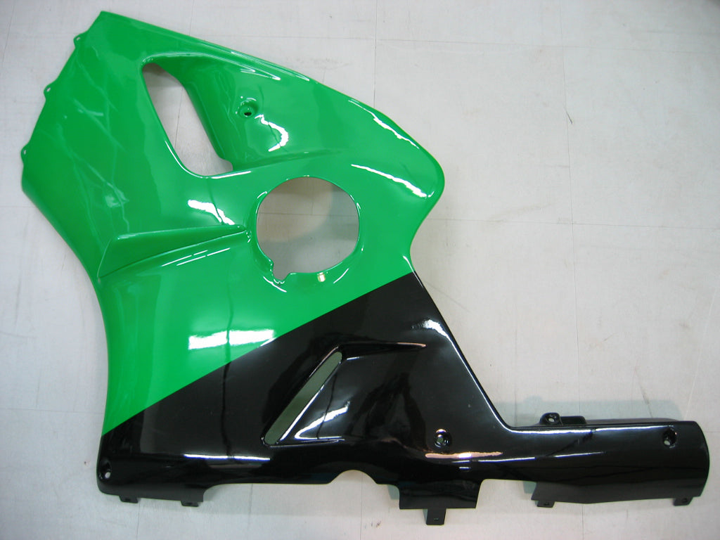 Fairings 2000-2001 Kawasaki ZX12R Green & Black ZX12R Generic