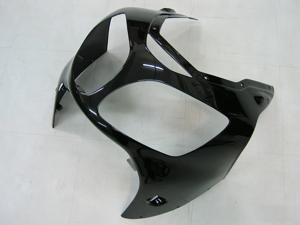 Fairings 2000-2001 Kawasaki ZX12R Black White West Generic