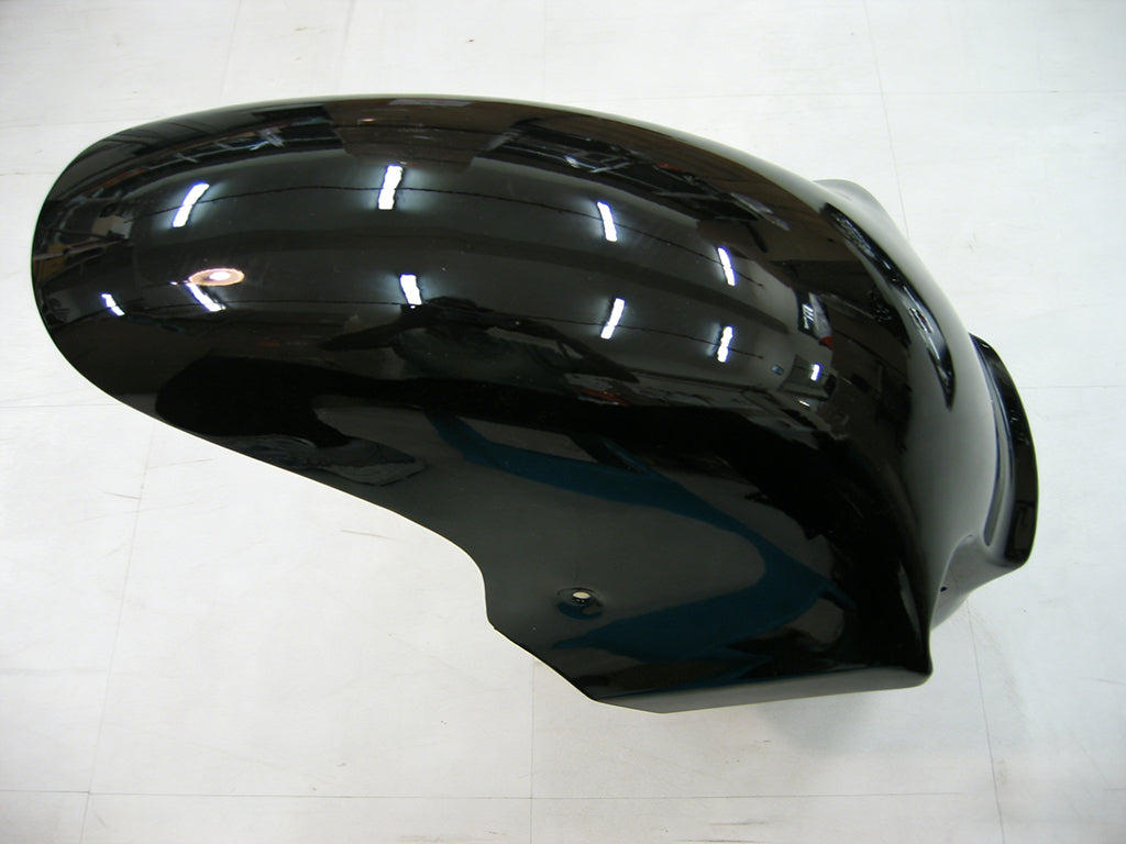 Fairings 2000-2001 Kawasaki ZX12R Black White West Generic