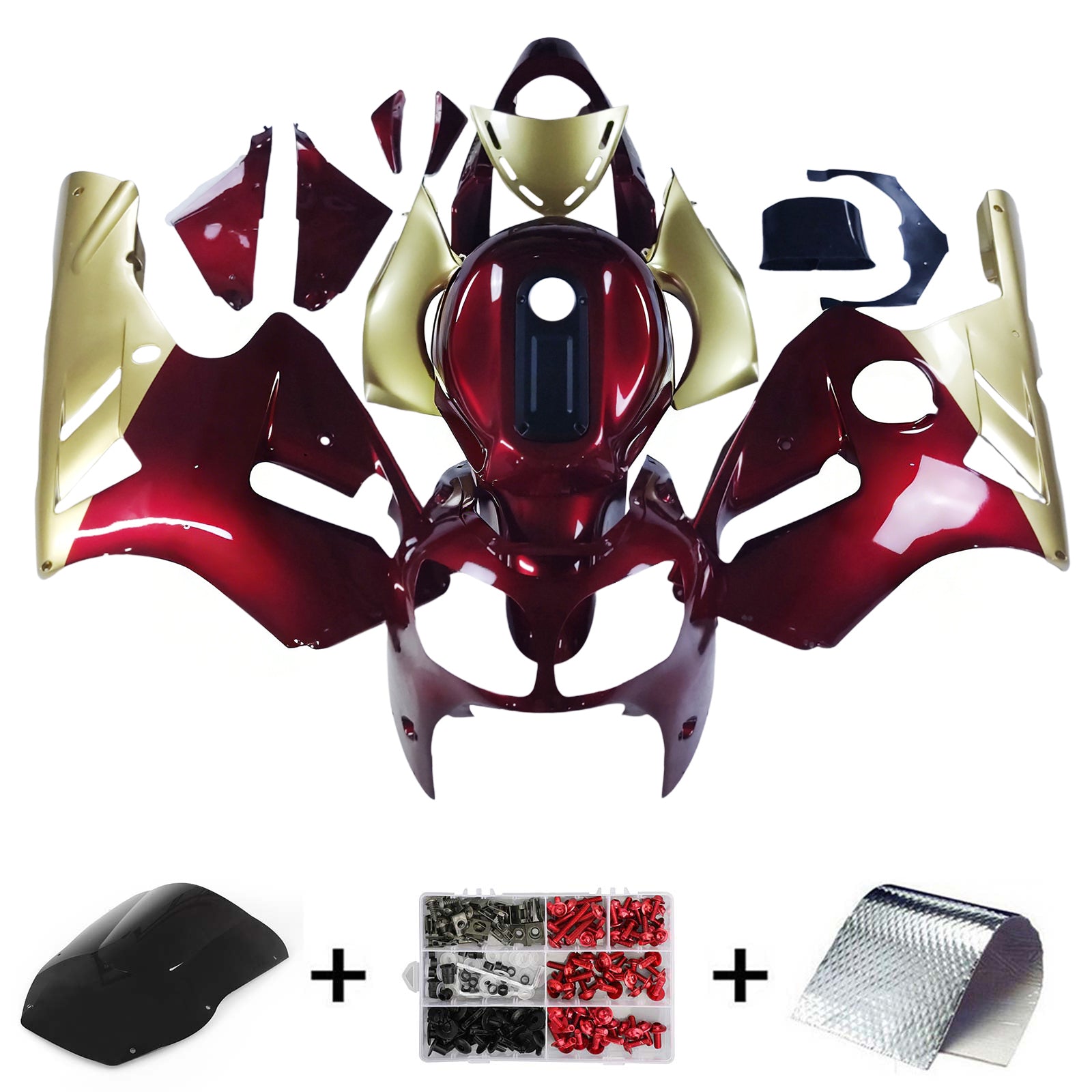 Injection Fairing Kit Bodywork Plastic ABS fit For Kawasaki ZX12R 2000-2001