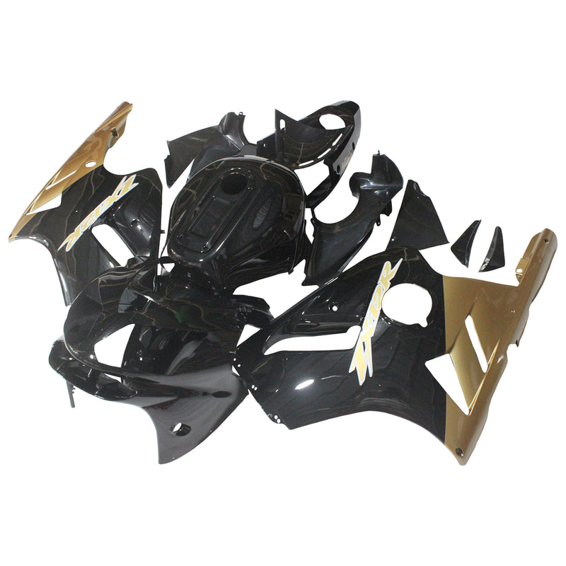 Fairings Kawasaki ZX12R Ninja Black &amp; Gold ZX12R (2002-2005) عام