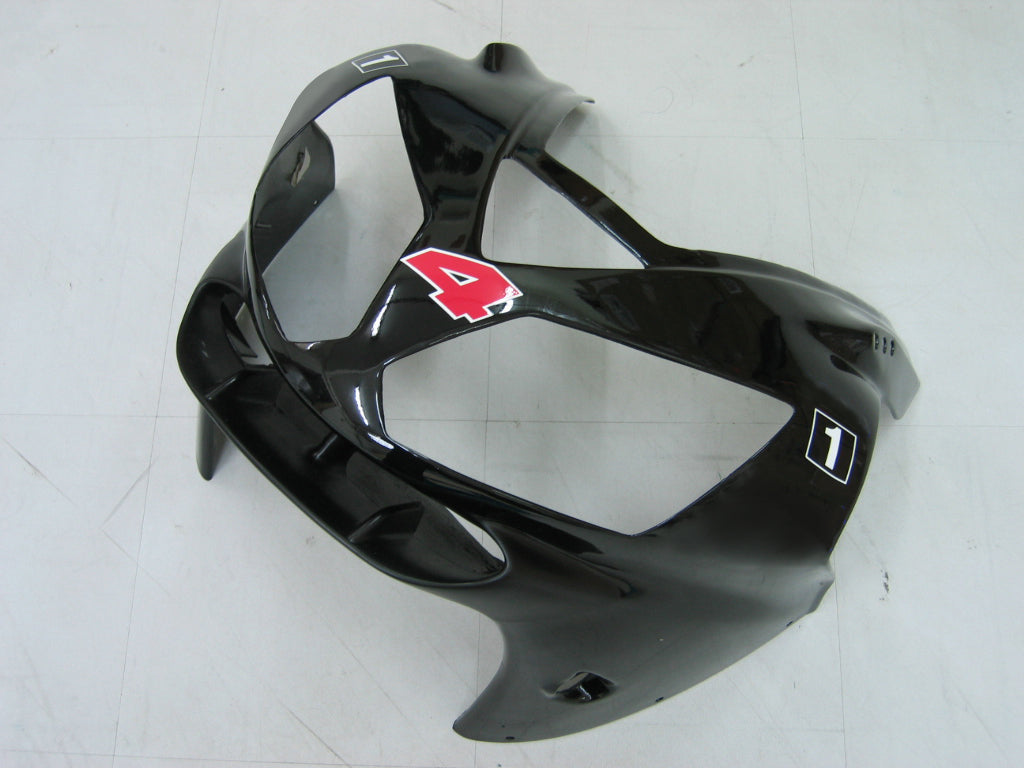 Fairings Kawasaki ZX12R Ninja Black White West  (2002-2005) Generic