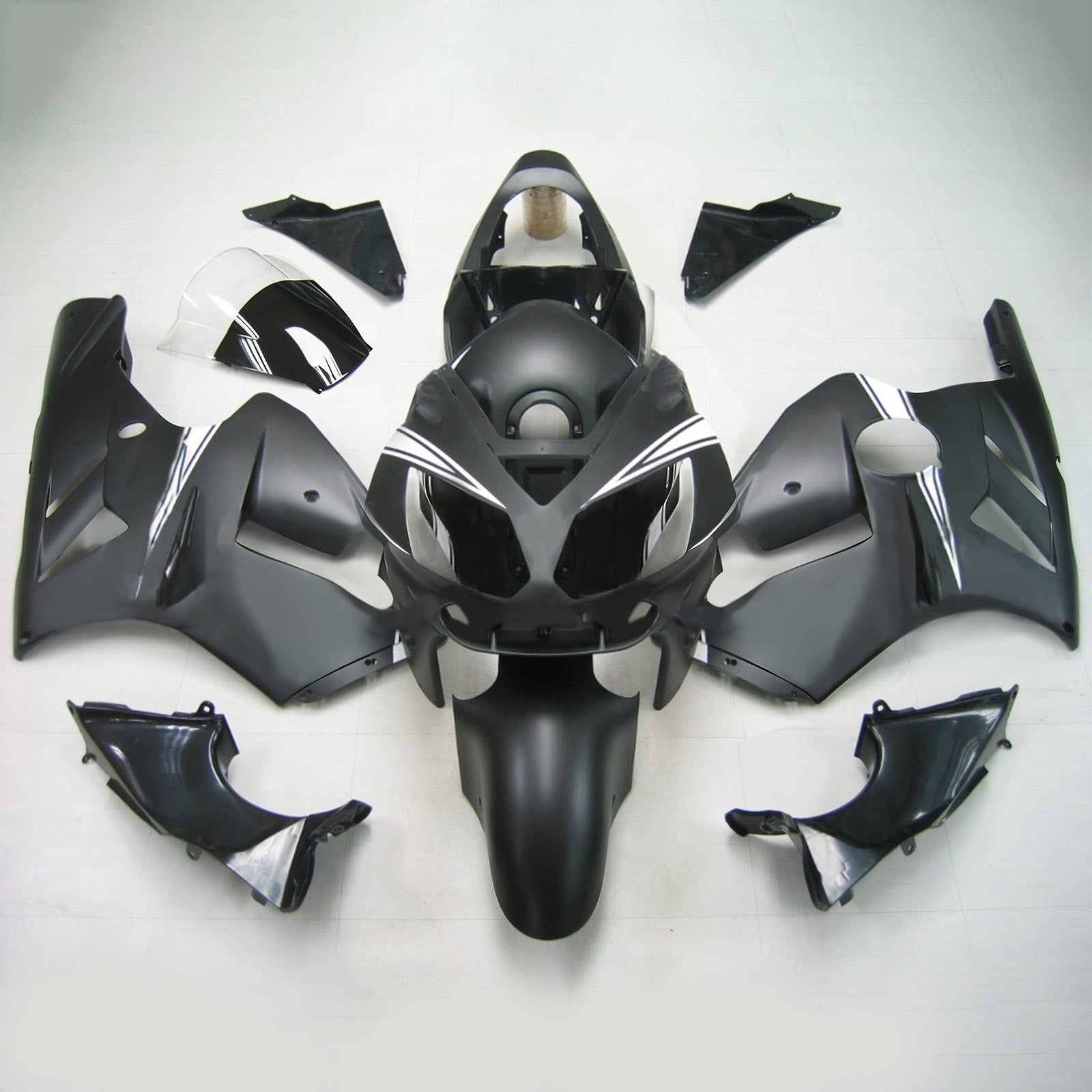Kawasaki ZX12R 2002-2005 Fairing Kit Bodywork Plastic ABS