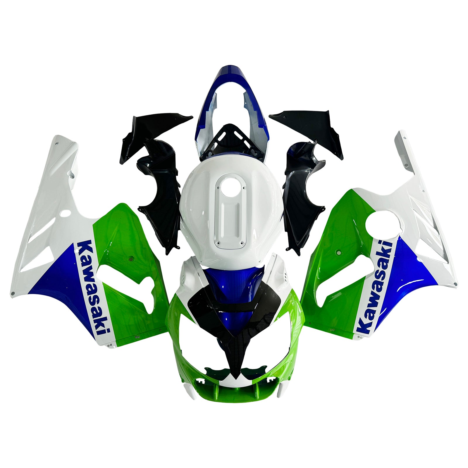 Kawasaki ZX12R 2002-2005 Fairing Kit Bodywork Plastic ABS