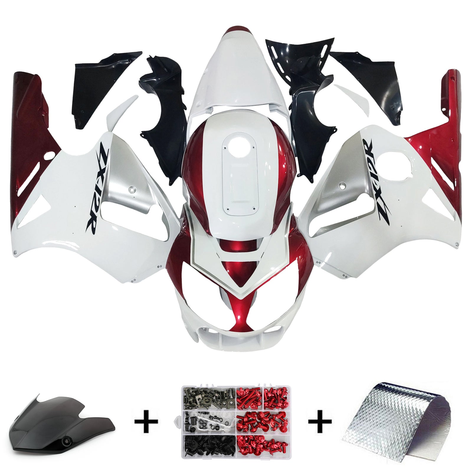 Kawasaki ZX12R 2002-2005 Fairing Kit Bodywork Plastic ABS