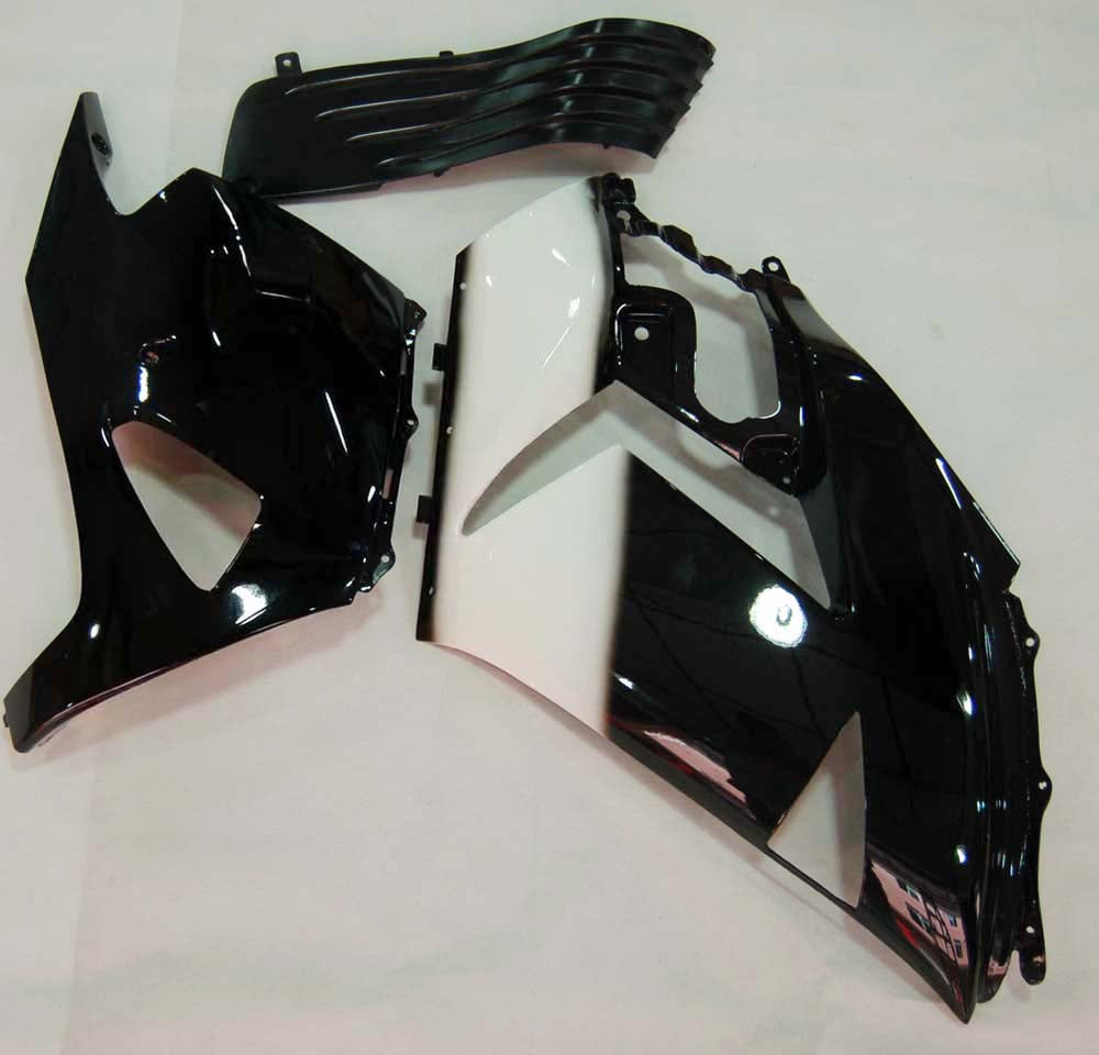 Fairings 2006-2011 Kawasaki ZX14R Black White West Ninja Generic