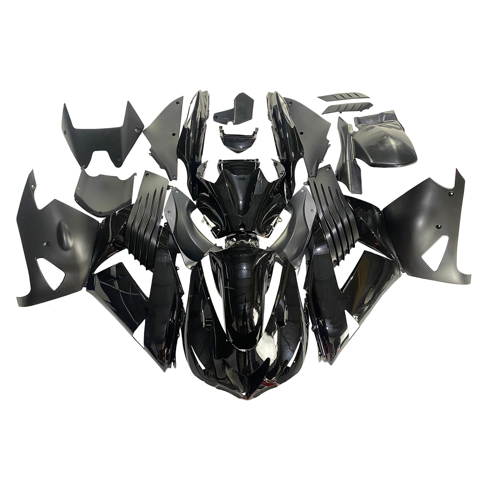 페어링 2006-2011 가와사키 ZX14R 블랙 닌자 제네릭