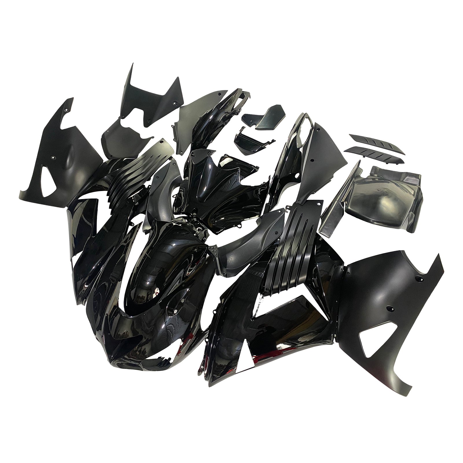 페어링 2006-2011 가와사키 ZX14R 블랙 닌자 제네릭