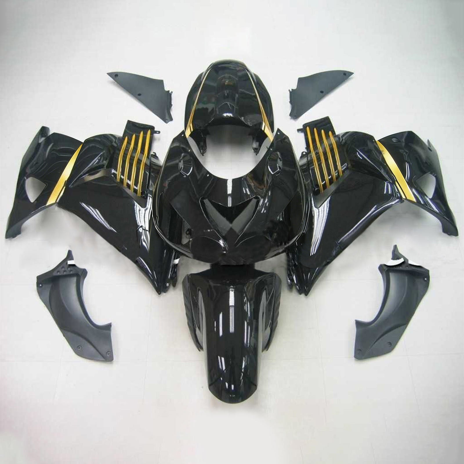 Kawasaki ZX14R 2006-2011 Fairing Kit Bodywork Plastic ABS