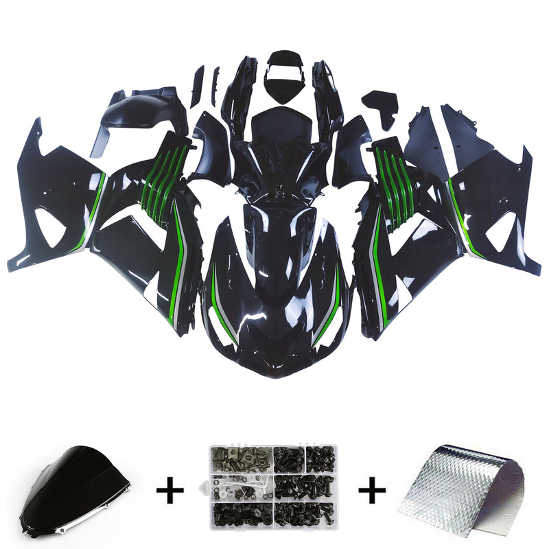 كاواساكي ZX14R ZZR1400 2006-2011 Fairing Kit هيكل السيارة