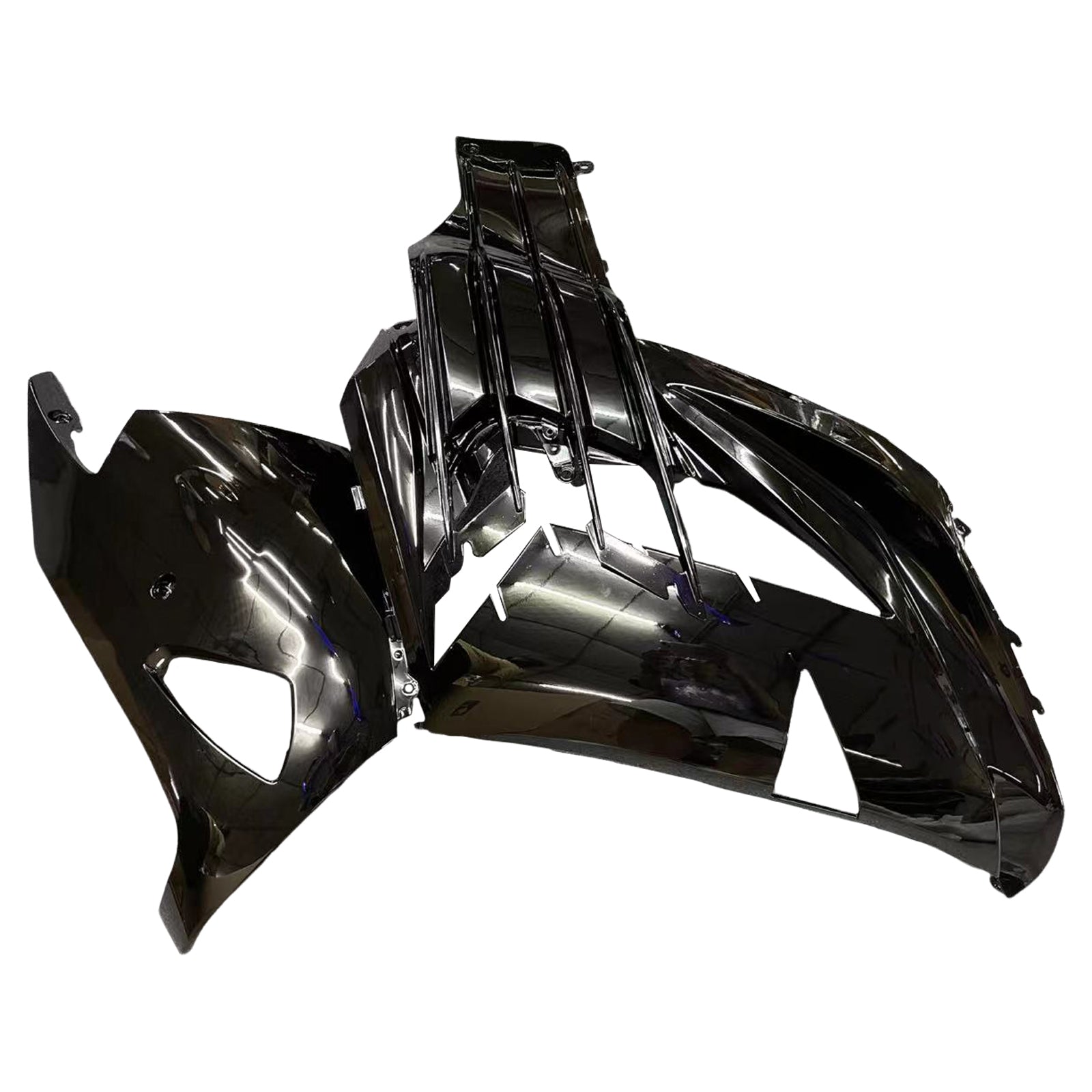 페어링 플라스틱 2012-2022 가와사키 ZX14R 닌자 블랙 제네릭