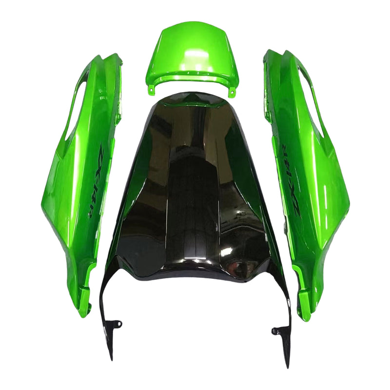 Fairings Plastics 2012-2022 Kawasaki ZX14R Ninja Green Black  Generic