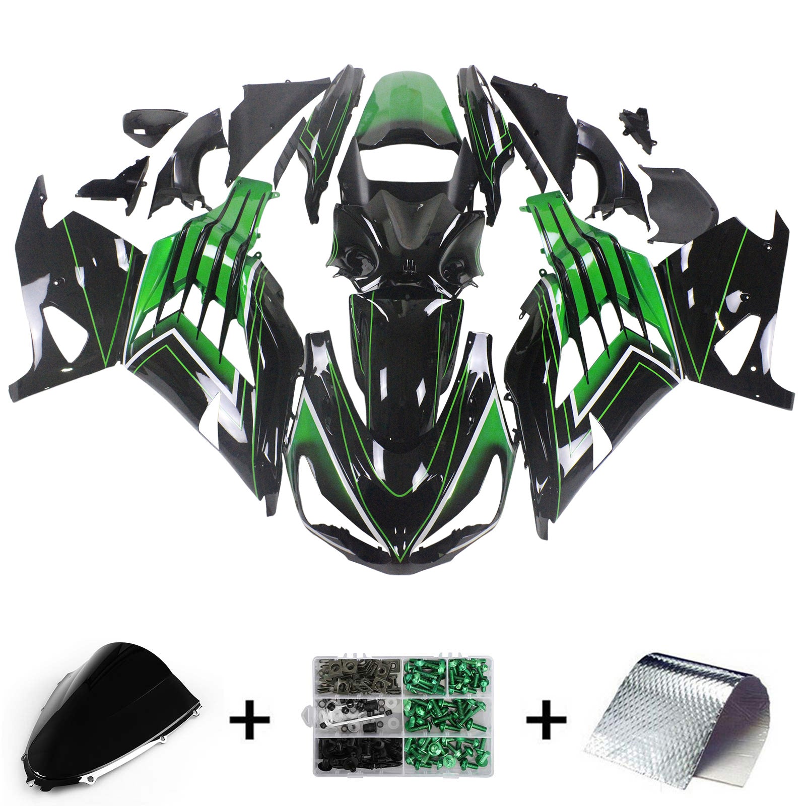 Kit Carenado Kawasaki ZX14R ZZR1400 2012-2022 Carrocería