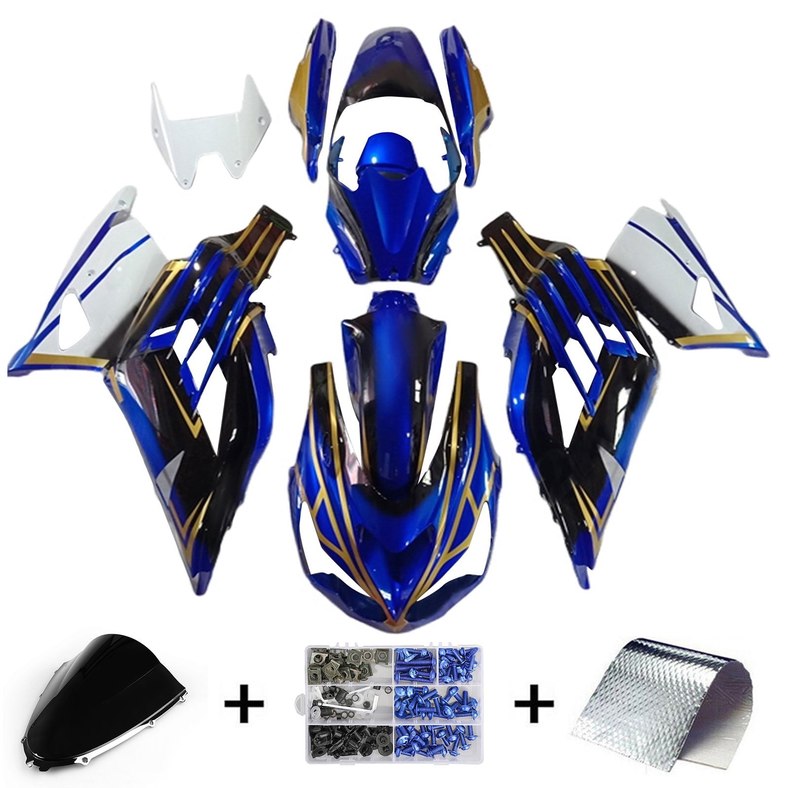 Kawasaki ZX14R ZZR1400 2012-2022 Fairing Kit Bodywork