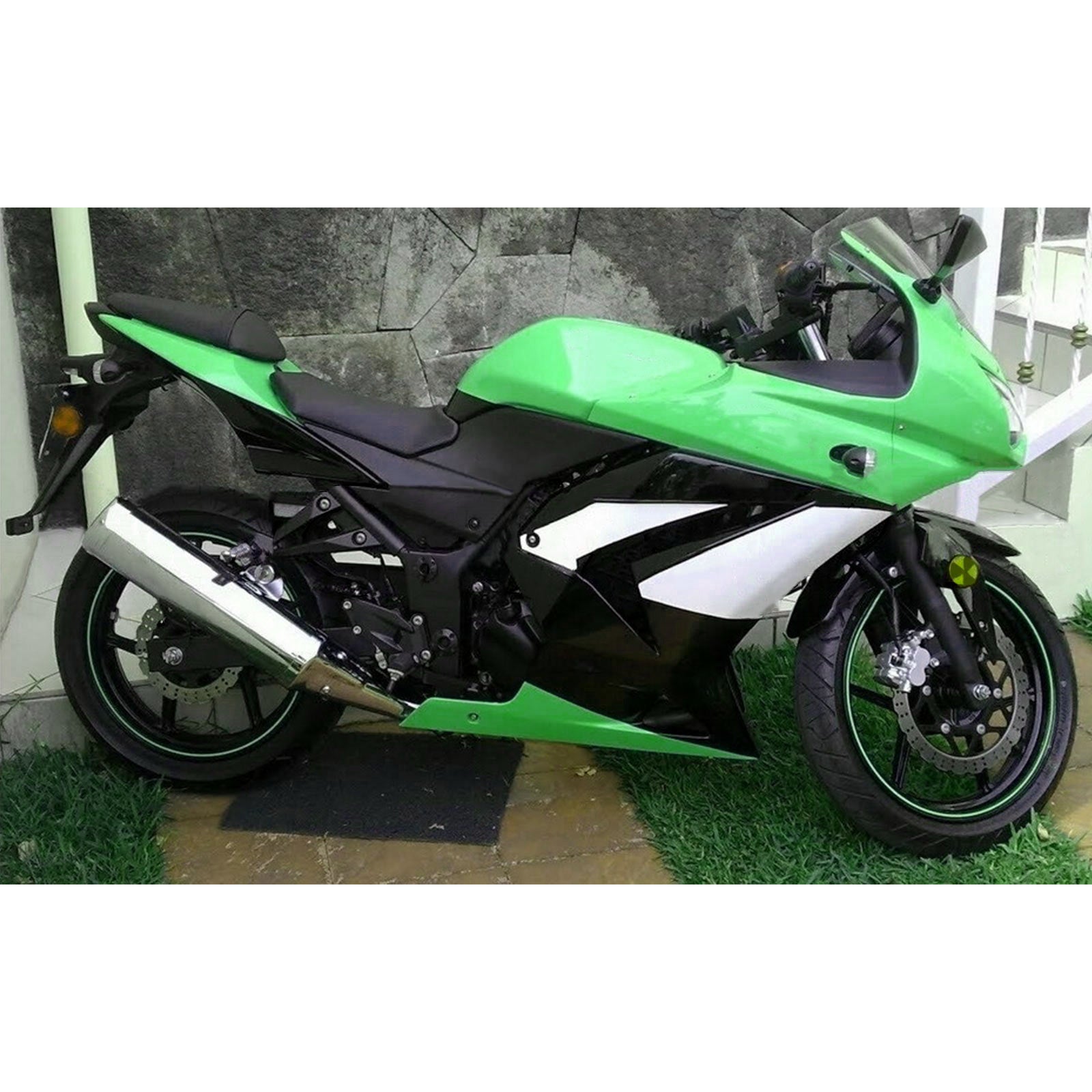 Kawasaki EX250/Ninja250R 2008-2012 Fairing Kit Bodywork Plastic ABS
