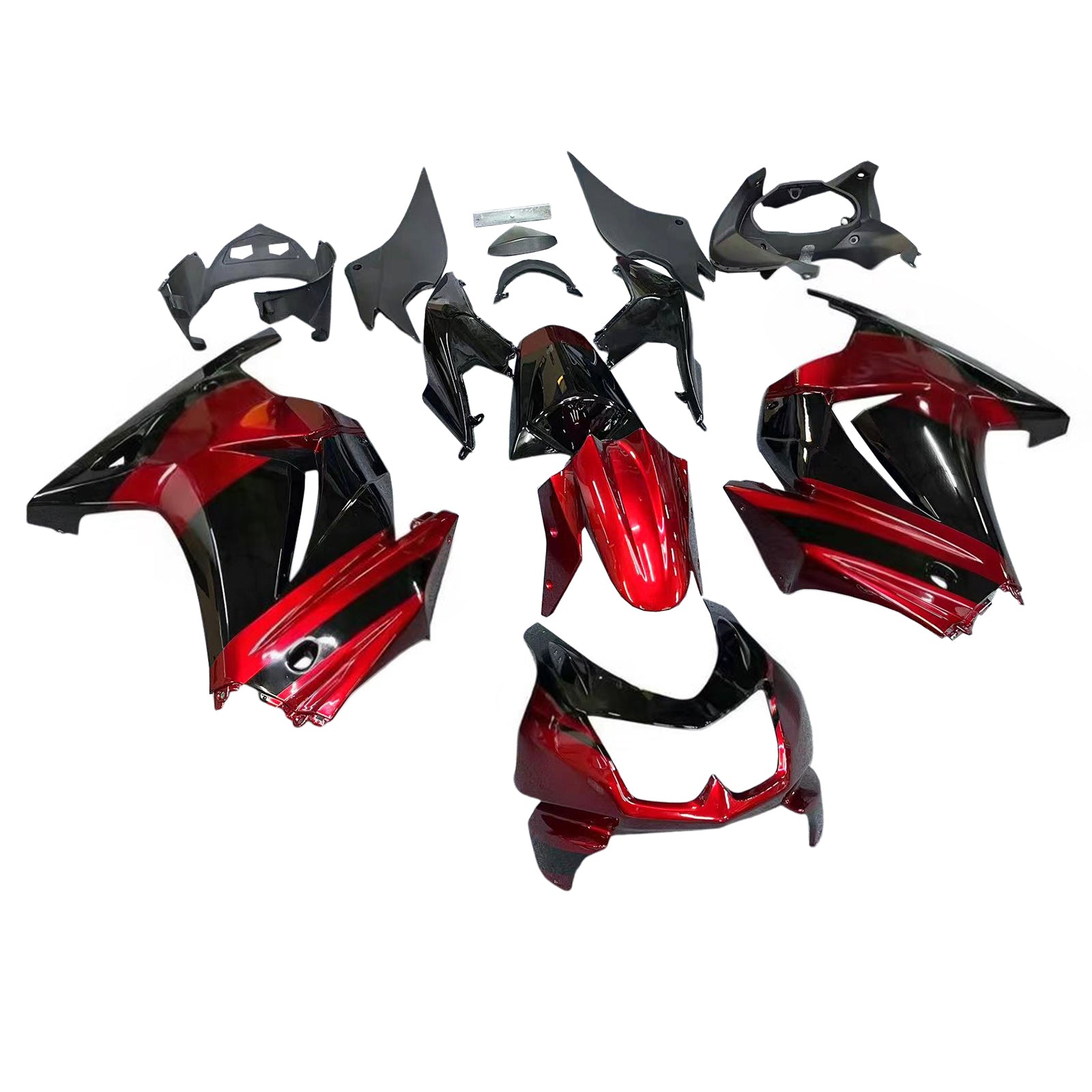 Kawasaki EX250 Ninja250R 2008-2012 Fairing Kit Bodywork Plastic ABS