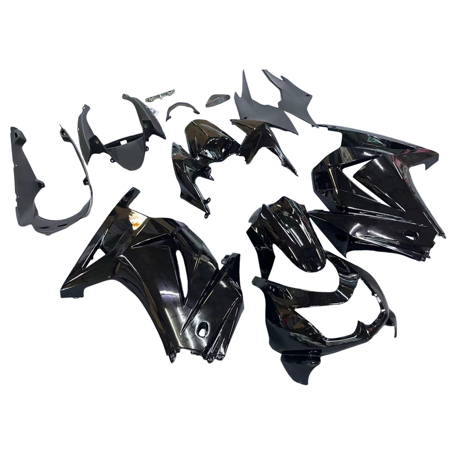 가와사키 EX250 닌자250R 2008-2012 페어링 키트 차체 플라스틱 ABS