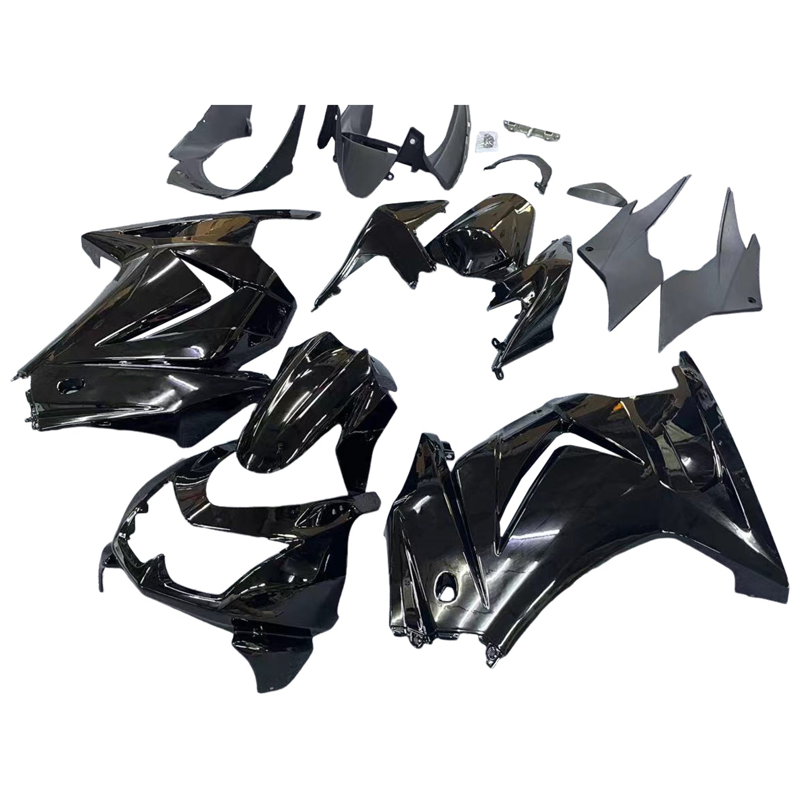 가와사키 EX250 닌자250R 2008-2012 페어링 키트 차체 플라스틱 ABS