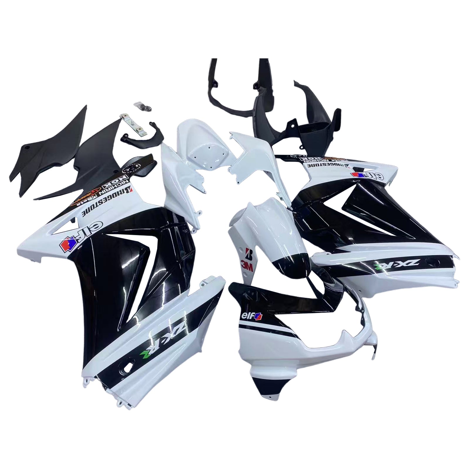 Kawasaki EX250 Ninja250R 2008-2012 Kit Carenado Carrocería Plástico ABS