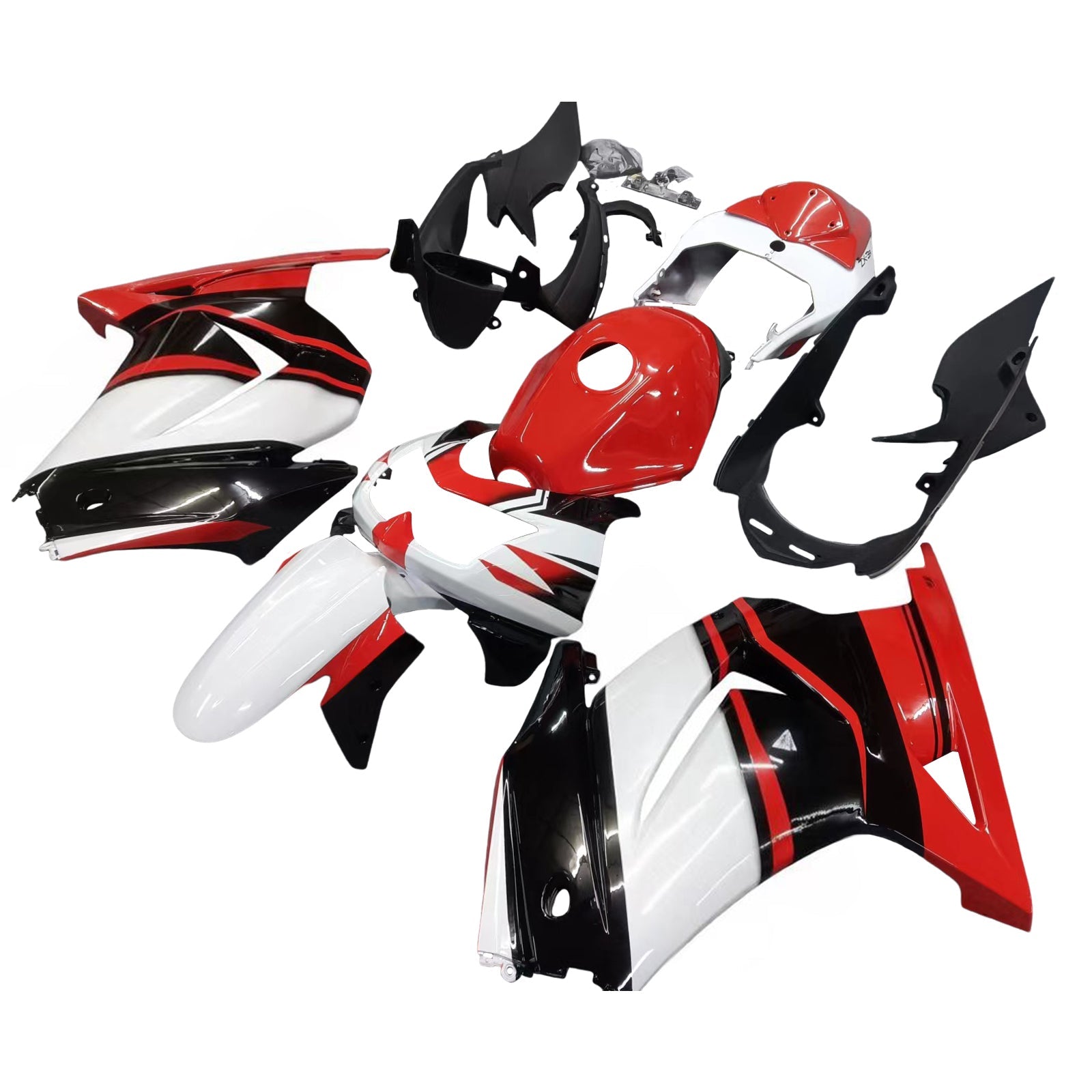 Kawasaki EX250 Ninja250R 2008-2012 Fairing Kit Bodywork Plastic ABS