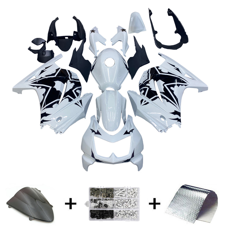 Kawasaki EX250 Ninja250R 2008-2012 Fairing Kit Bodywork Plastic ABS