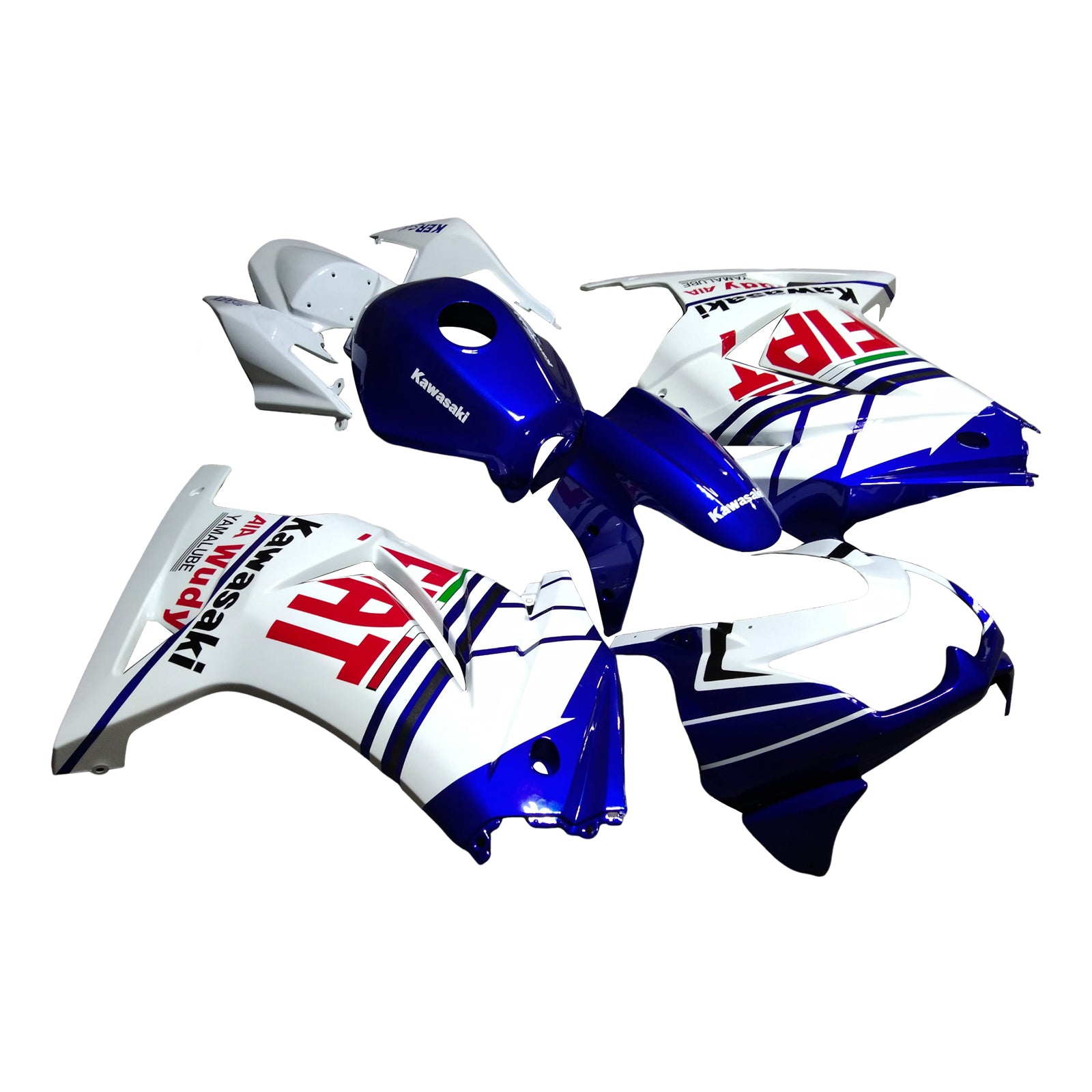 가와사키 ex250 닌자 250R 2008-2012 페어링 키트 차체 플라스틱 복근