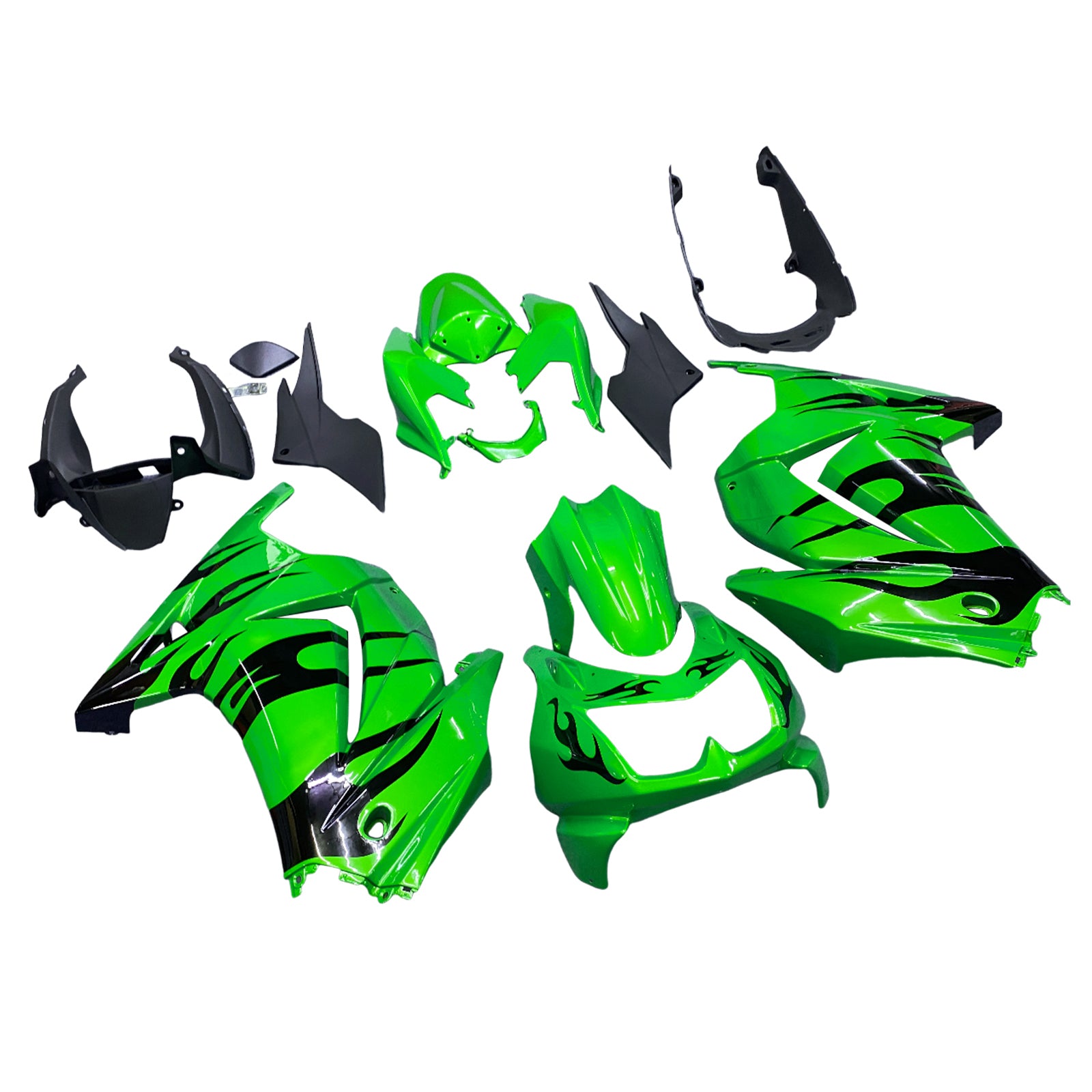 Kawasaki EX250 Ninja250R 2008-2012 Fairing Kit Bodywork Plastic ABS