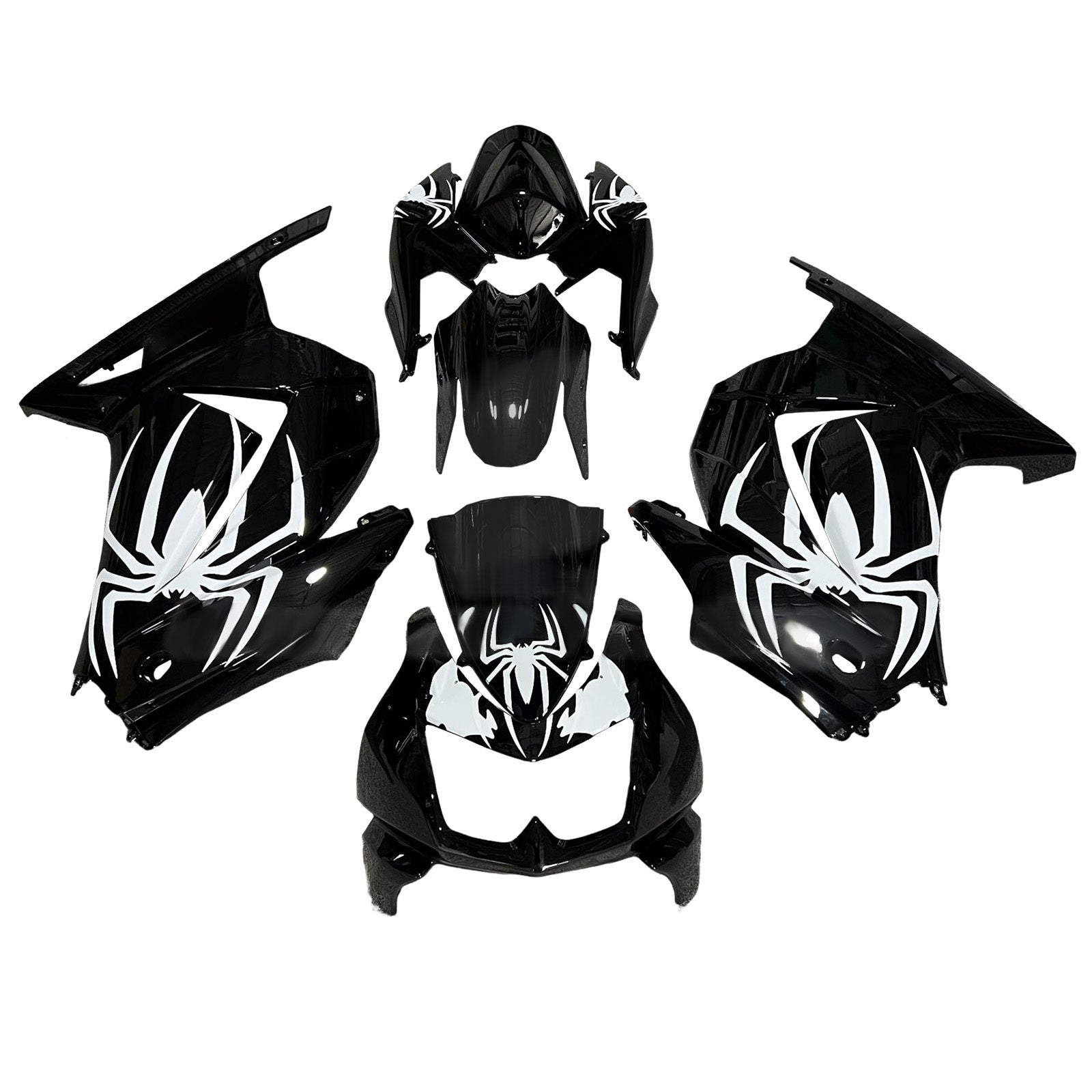 Injection Fairing Kit Bodywork Plastic ABS fit For Kawasaki EX250 Ninja250R 2008-2012