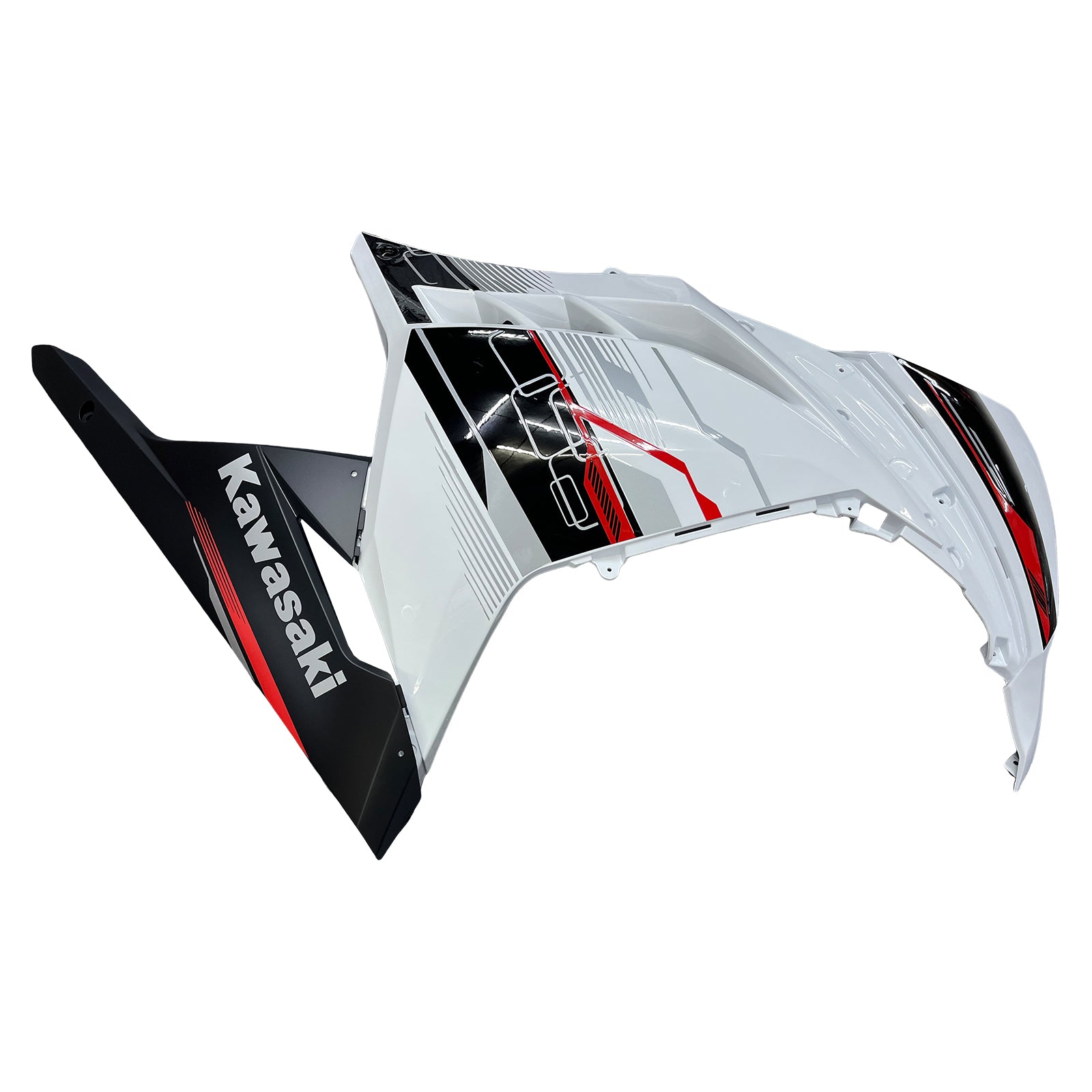 Fairings 2013-2024 Plastics Kawasaki Ninja 300R EX300R White Art Ninja  Generic