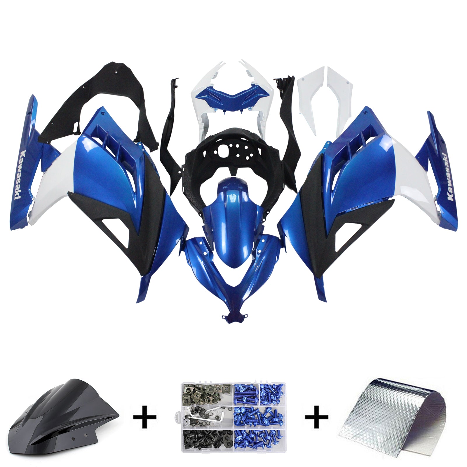 Fairing Kit For Kawasaki EX300/Ninja300 2013-2024