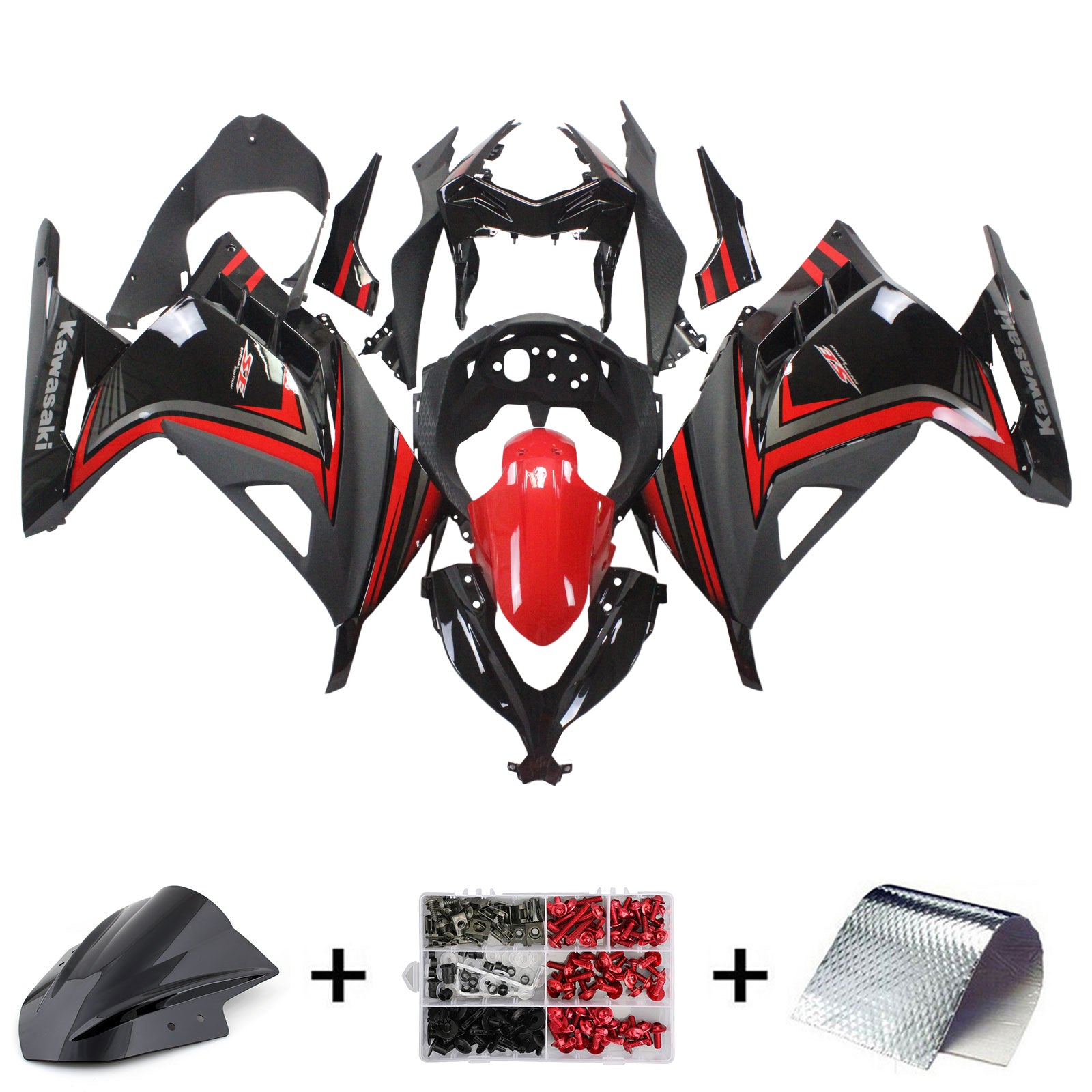 Fairing Kit For Kawasaki EX300/Ninja300 2013-2024