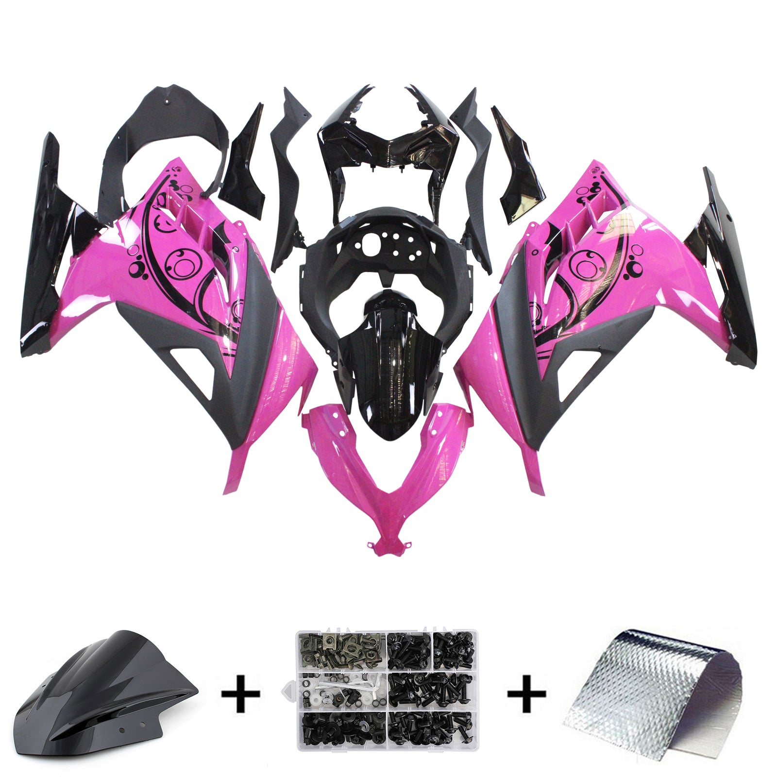 Fairing Kit For Kawasaki EX300/Ninja300 2013-2024