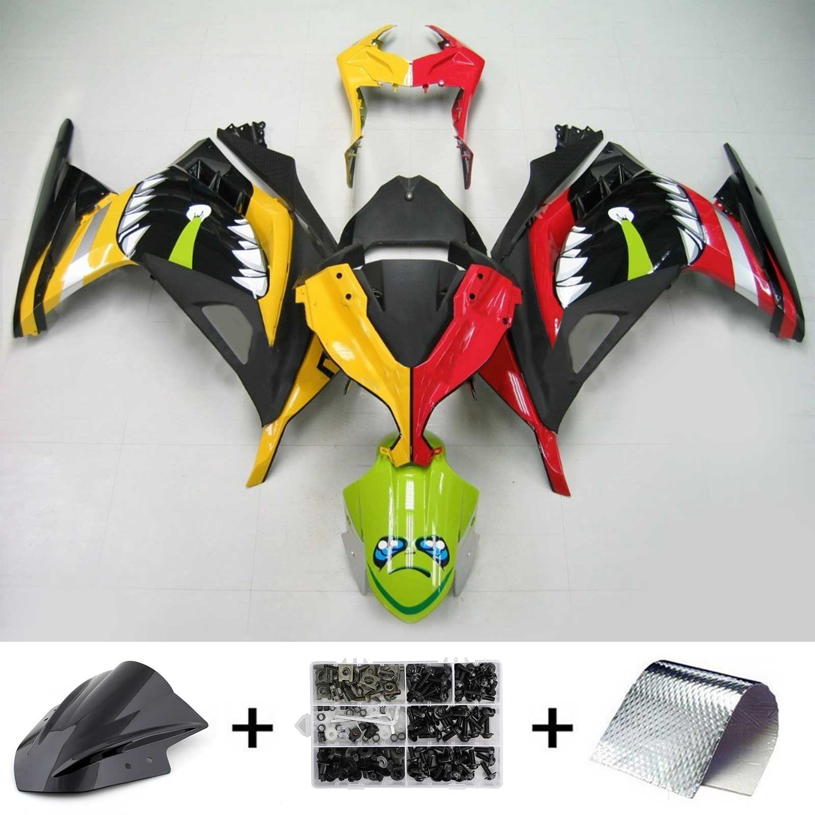 Kit Carenado Para Kawasaki EX300/Ninja300 2013-2017 Genérico