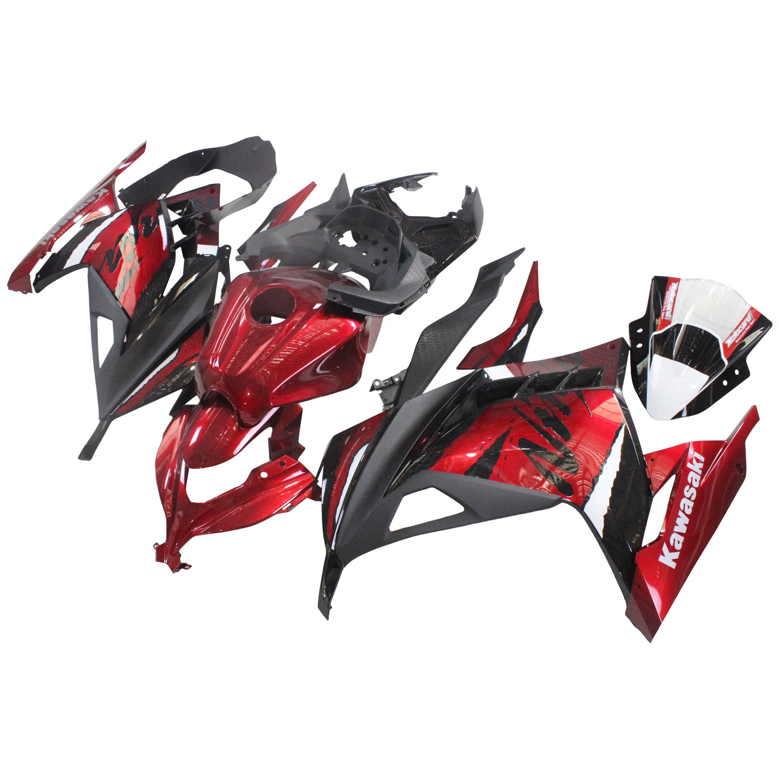 Kawasaki EX300 Ninja300 2013-2024 Fairing Kit Bodywork Plastic ABS